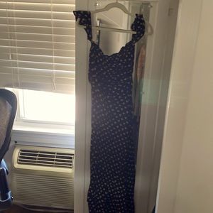 Beautiful Flynn sky black maxi floral dress. Perfect for showers or wedding.